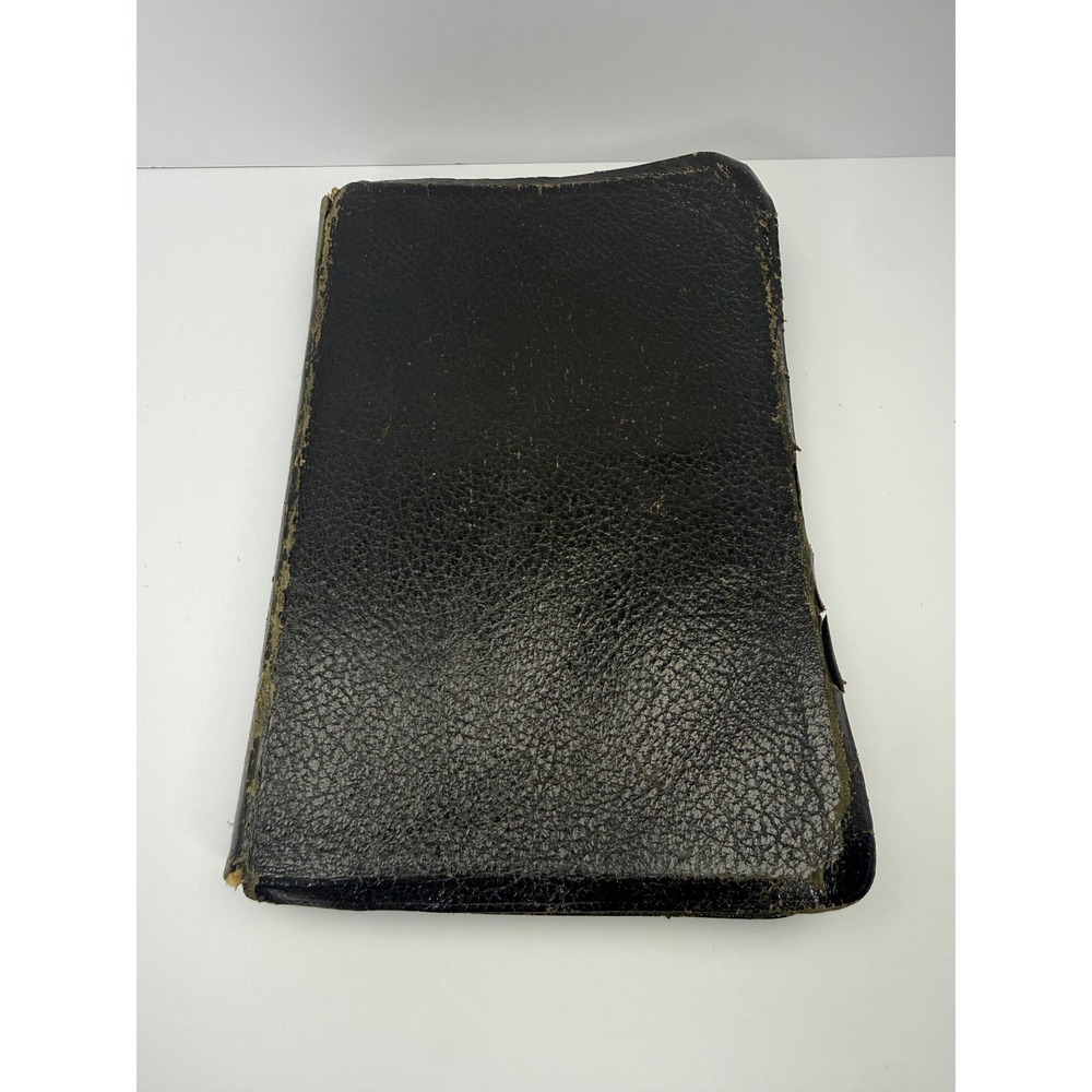 Oxford 1967 New Scofield Reference Bible KJV Leather Concordance Black Vintage